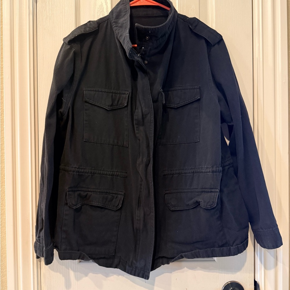 Black Military Style Jacket